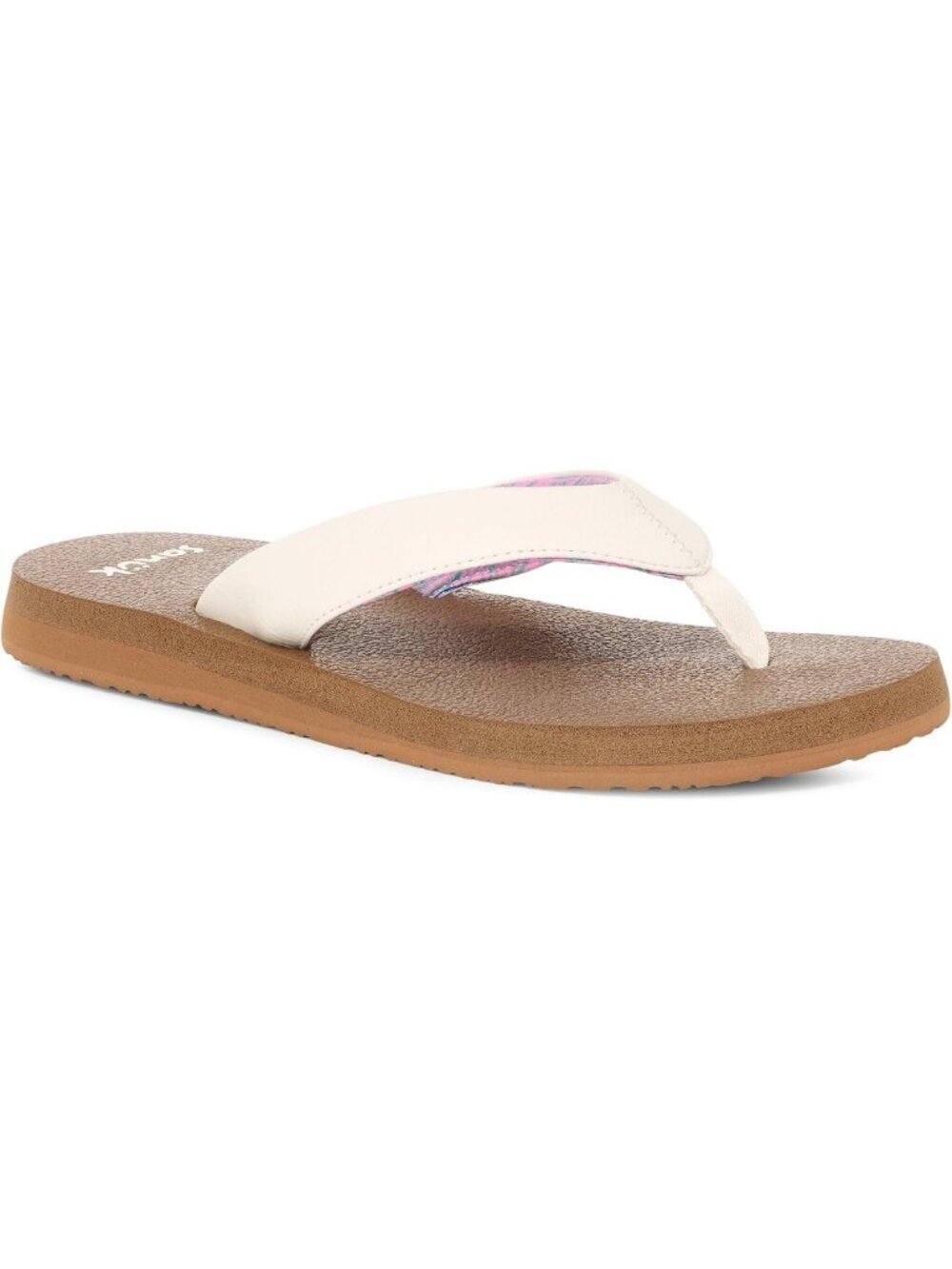 Comfortable Yoga Flip Flops for Women | Memory Foam Beach Sandals | Stylish